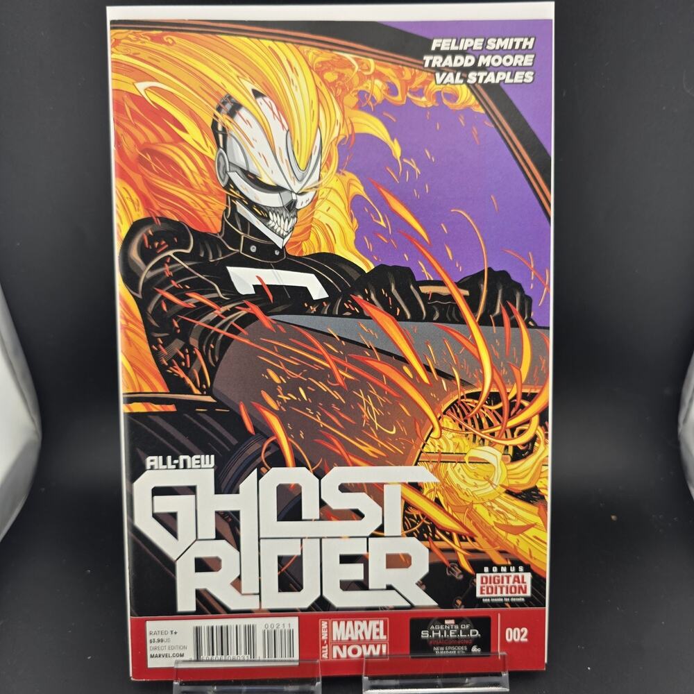 All-New Ghost Rider #2 (2014) Marvel - 2nd Robbie Reyes App VF/NM to NM-